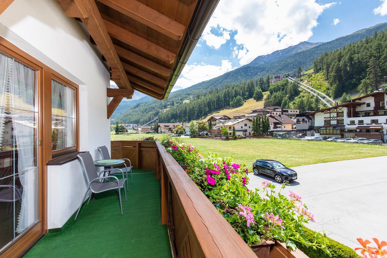 Garni Vierjahreszeiten Sölden Exterior foto